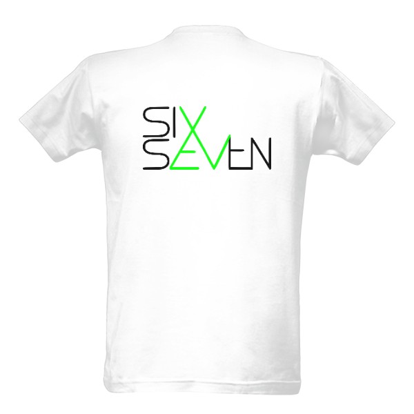 6 7 Meme Trend –Six Seven – Front & Back Typography Set