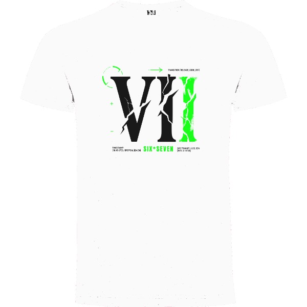 Tričko s potiskem 6 7 Trend – VI-VII Cyber Streetwear