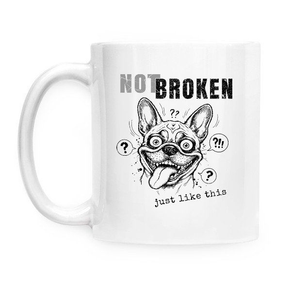 Pro ajťáky s buldočkem-NOT BROKEN